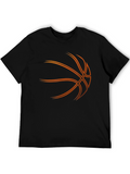 Basketball Graphic Tee - Black