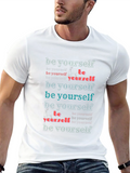 Be Yourself Graphic Print Tee
