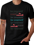 Be Yourself Graphic Print Tee