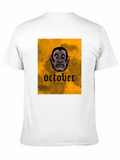 October Vibes Vampire Graphic T-Shirt