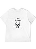 Culinary Badass T-Shirt - Chef Skull Design