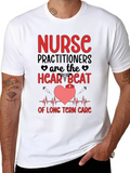 Nurse Practitioner Heartbeat T-Shirt