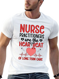 Nurse Practitioner Heartbeat T-Shirt