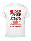 Nurse Practitioner Heartbeat T-Shirt