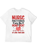 Nurse Practitioner Heartbeat T-Shirt