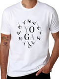 Yoga Pose Graphic T-Shirt