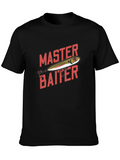 Master Baiter Fishing T-Shirt - Black