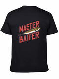 Master Baiter Fishing T-Shirt - Black