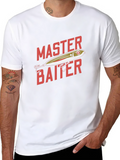 Master Baiter Fishing T-Shirt - Black
