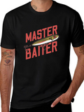 Master Baiter Fishing T-Shirt - Black