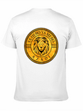 Lion Crest Graphic Black T-Shirt