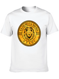 Lion Crest Graphic Black T-Shirt