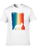Retro Fox Silhouette Graphic Tee