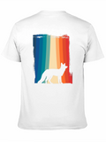 Retro Fox Silhouette Graphic Tee