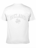 Ireland Shamrock Graphic T-Shirt - Distressed Print