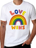 Love Wins Pride Rainbow T-Shirt