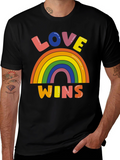Love Wins Pride Rainbow T-Shirt