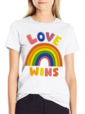 Love Wins Pride Rainbow T-Shirt