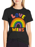 Love Wins Pride Rainbow T-Shirt