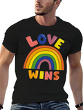 Love Wins Pride Rainbow T-Shirt