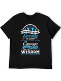 Serenity Prayer Graphic T-Shirt