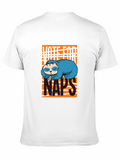 Vote For Naps Sloth Graphic T-Shirt