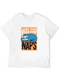 Vote For Naps Sloth Graphic T-Shirt