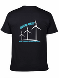 Wind Turbines Electrifying Graphic T-Shirt