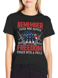 Remember Those Who Served Patriotic T-Shirt
