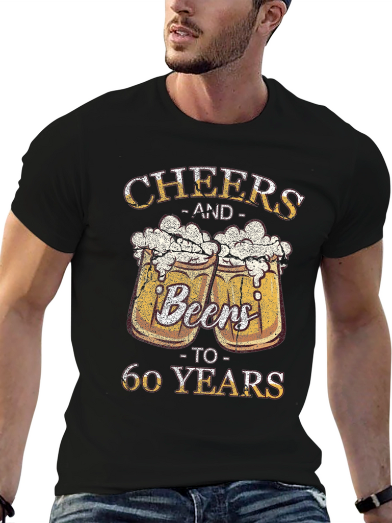 Cheers and Beers to 60 Years T-Shirt