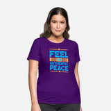 Feel The Authentic Peace Typography Design