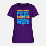 Feel The Authentic Peace Typography Design