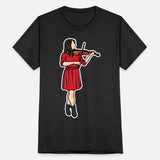 Female Violinist Drawing