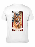 German Shepherd Dog Patriotic USA Flag T-Shirt
