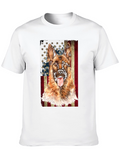 German Shepherd Dog Patriotic USA Flag T-Shirt