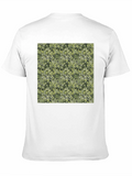 Camo Pattern Black T-Shirt - Casual Style