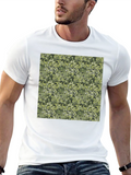 Camo Pattern Black T-Shirt - Casual Style