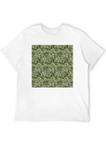 Camo Pattern Black T-Shirt - Casual Style