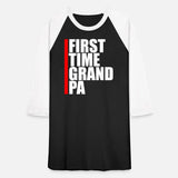 First Time Grandpa Deluxe Best Super Grandfather