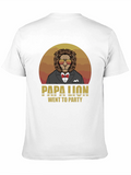 Papa Lion Went To Party T-Shirt