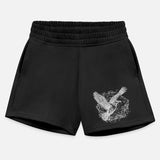 Flying Seagull Over The Sea