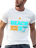 Beach Mode On Graphic Tee - Summer Vibes