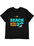 Beach Mode On Graphic Tee - Summer Vibes