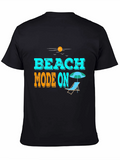 Beach Mode On Graphic Tee - Summer Vibes