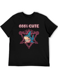 666% Cute Shark Graphic T-Shirt