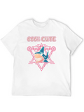 666% Cute Shark Graphic T-Shirt