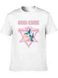 666% Cute Shark Graphic T-Shirt