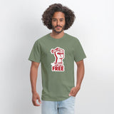 Freedom Movement Tee – Unity Hand Sign Against Rac