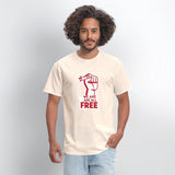 Freedom Movement Tee – Unity Hand Sign Against Rac