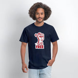 Freedom Movement Tee – Unity Hand Sign Against Rac